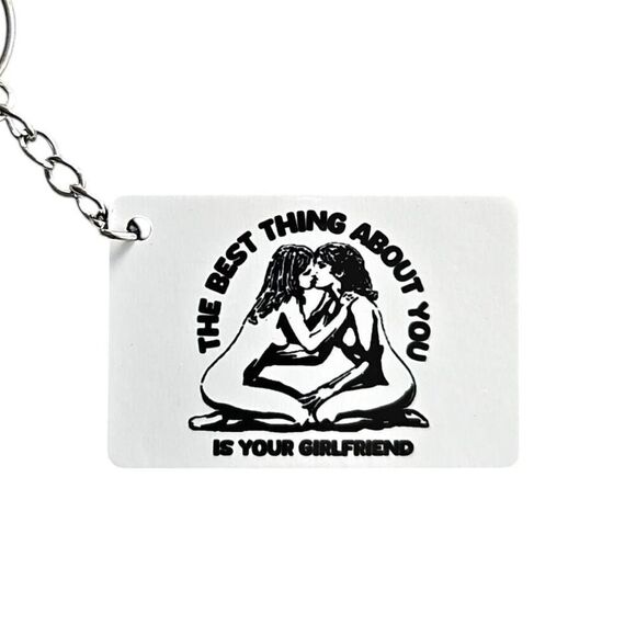 mythsprints: the best thing keychain - Picture 2 of 6